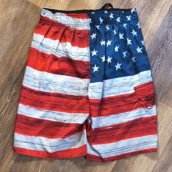 Men's Stars and Stripes Board Shorts - Picture 3 of 3